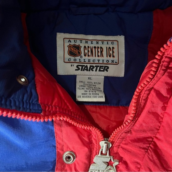 Starter New-York Rangers vintage winter coat - Picture 2 of 3